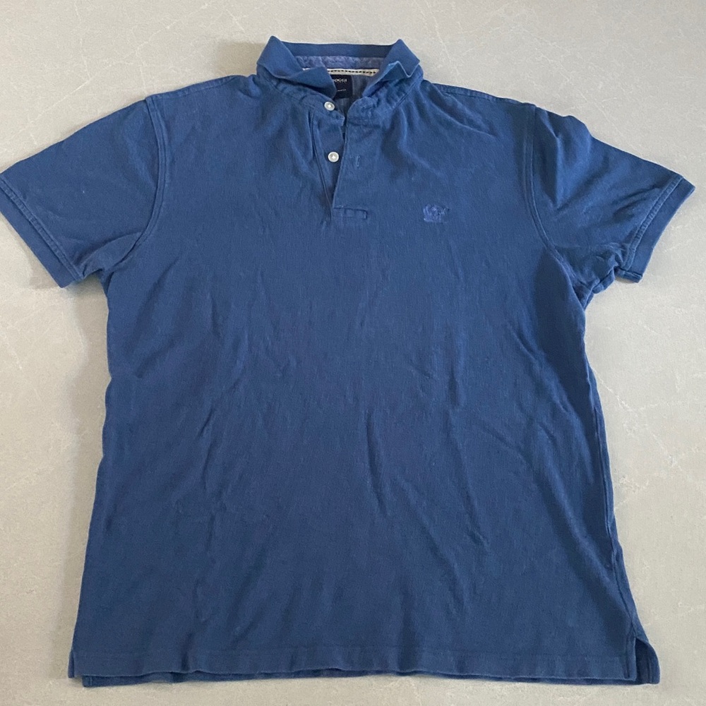 Boggi Milano Blue Polo Shirt for Men size Medium